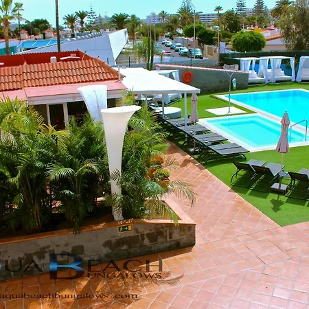 아파트 Aqua Beach Bungalows - Gay Men Only (adults Only) 플라야 델 잉글스